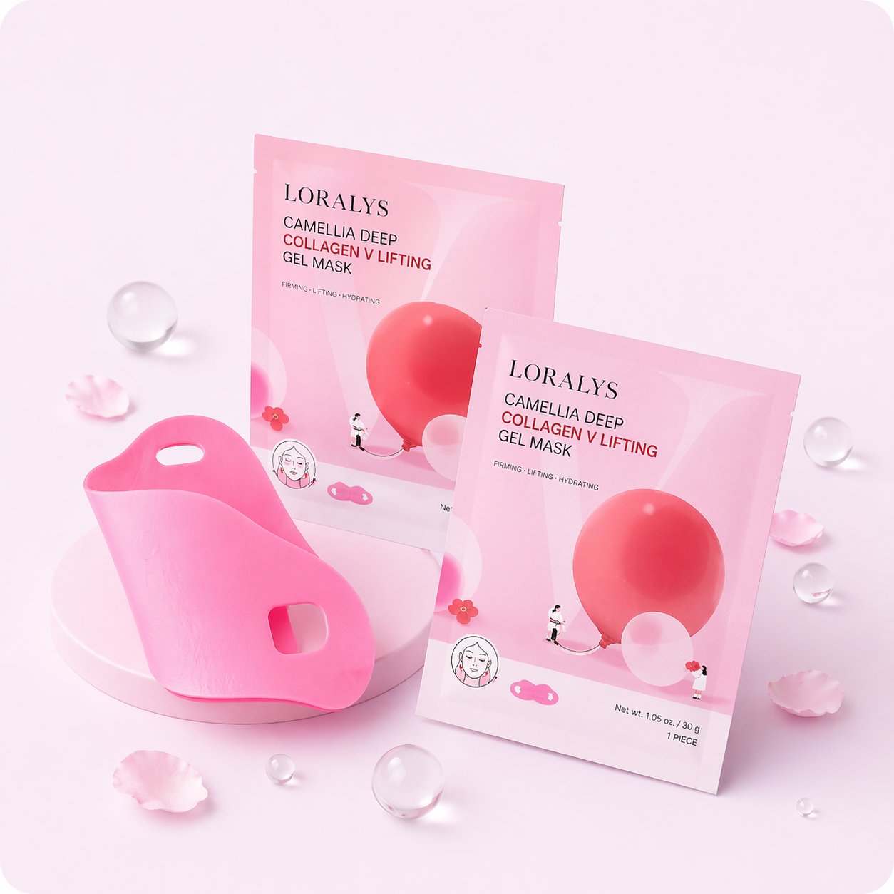 Camellia Deep Collagen V Lifting Gel Mask
