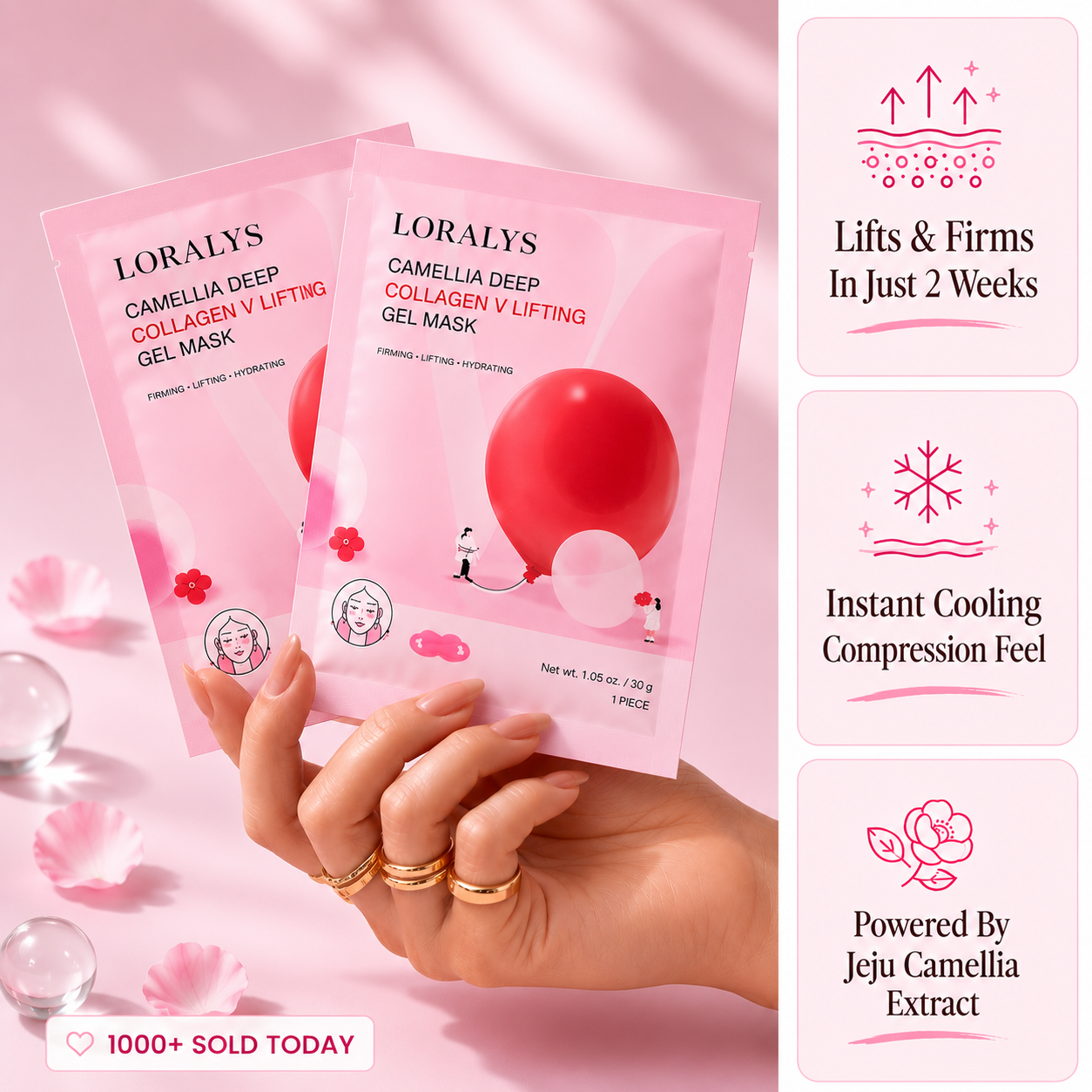 Camellia Deep Collagen V Lifting Gel Mask™